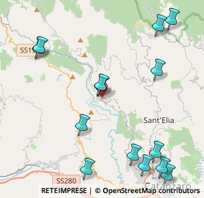 Mappa Via Chianetta, 88045 Gimigliano CZ, Italia (5.83071)