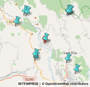 Mappa Via Chianetta, 88045 Gimigliano CZ, Italia (5.61727)