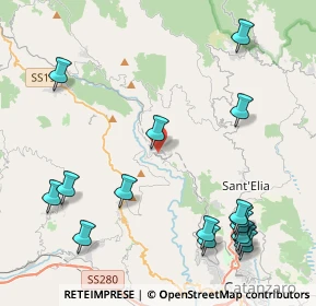 Mappa Via Chianetta, 88045 Gimigliano CZ, Italia (5.86563)