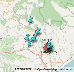 Mappa Via Chianetta, 88045 Gimigliano CZ, Italia (7.095)