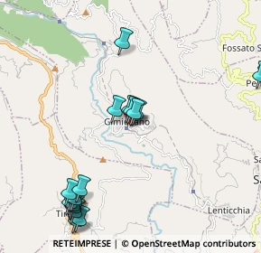 Mappa Via Chianetta, 88045 Gimigliano CZ, Italia (2.882)