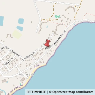 Mappa Strada dei Pianeti, 50, 09050 Pula, Cagliari (Sardegna)