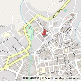 Mappa Via Rismondi, 5, 88046 Lamezia Terme, Catanzaro (Calabria)