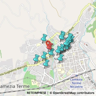 Mappa Via Benedetto Musolino, 88046 Lamezia Terme CZ, Italia (0.3845)
