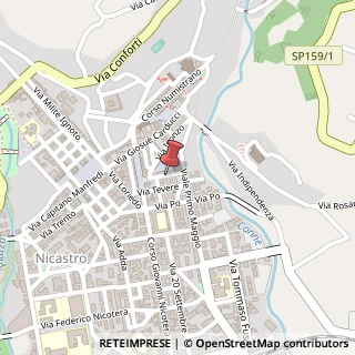 Mappa Via Ticino, 14, 88046 Lamezia Terme, Catanzaro (Calabria)
