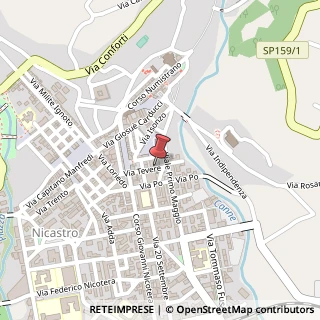 Mappa Via Po, 25, 88046 Lamezia Terme, Catanzaro (Calabria)