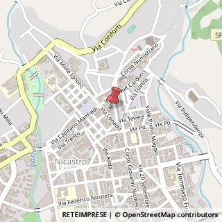 Mappa Via Colonnello Cassoli, 24, 88046 Lamezia Terme, Catanzaro (Calabria)