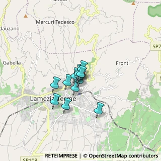 Mappa Largo Sant Antonio, 88046 Lamezia Terme CZ, Italia (0.99231)