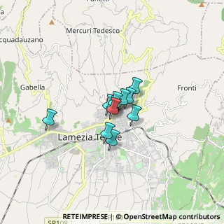 Mappa Via Francesco Maiulo, 88046 Lamezia Terme CZ, Italia (0.89727)