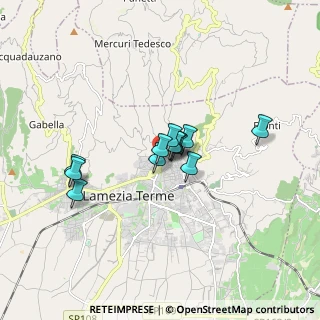 Mappa Via Francesco Maiulo, 88046 Lamezia Terme CZ, Italia (1.25667)