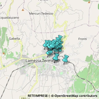 Mappa Via Francesco Ferlaino, 88046 Lamezia Terme CZ, Italia (0.71389)