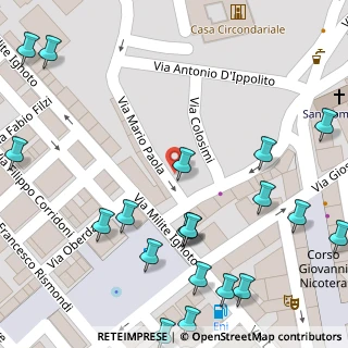 Mappa Via Colosimi, 88046 Lamezia Terme CZ, Italia (0.1035)
