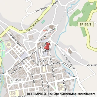 Mappa Piazza mercato nuovo, 88046 Lamezia Terme, Catanzaro (Calabria)