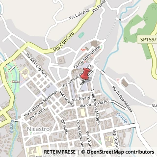 Mappa Piazza Mercato Nuovo, 6, 88046 Lamezia Terme, Catanzaro (Calabria)