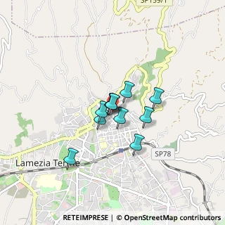 Mappa Ettore r. de medici, 88046 Lamezia Terme CZ, Italia (0.54636)