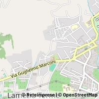 지도 Lamezia Terme