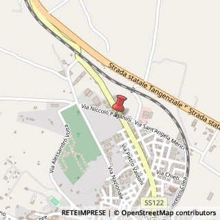 Mappa Via Sant Angela Merici, 12, 92024 Canicattì, Agrigento (Sicilia)