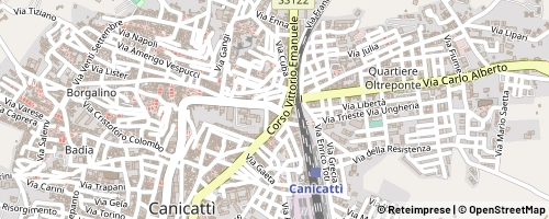 Mappa Canicattì