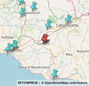 Mappa Via Domenico Cimarosa, 92024 Canicattì AG, Italia (19.7475)