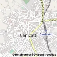 Mapa Canicattì