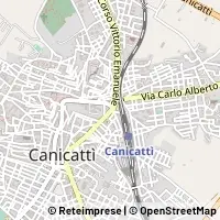 Térkép Canicattì