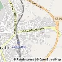 Mapa Canicattì