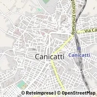 Hartă Canicattì