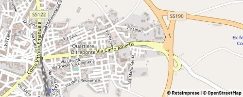 Mappa Canicattì