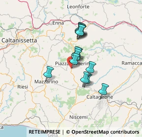 Mappa Contrada Scarante, 94015 Piazza Armerina EN, Italia (10.875)