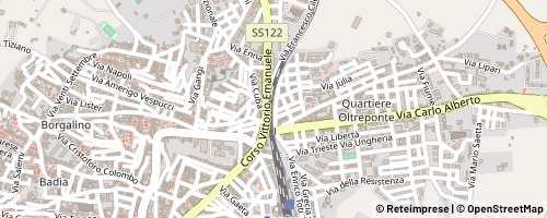 Mappa Canicattì