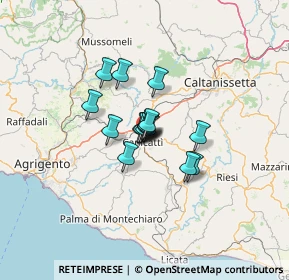 Mappa Via Amalfi, 92024 Canicattì AG, Italia (7.73063)