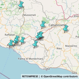 Mappa Via Richard Strauss, 92024 Canicattì AG, Italia (16.74182)