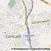 Mapa Canicattì