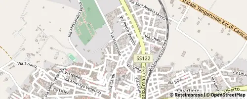 Mappa Canicattì