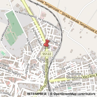 Mappa Via Achille Grandi, 16, 92024 Canicattì, Agrigento (Sicilia)