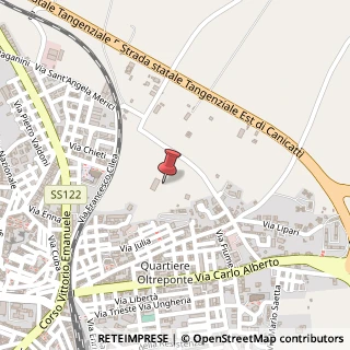 Mappa Via S. Giovanni Bosco, 92024 Canicatt? AG, Italia, 92024 Canicattì, Agrigento (Sicilia)