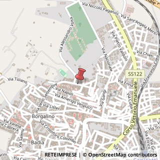 Mappa Via bellini 134, 92024 Canicattì, Agrigento (Sicilia)