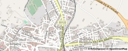 Mappa Canicattì