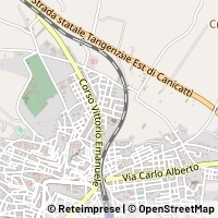 Map Canicattì