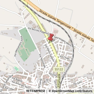 Mappa Via Vittorio Emanuele, 521, 92024 Canicattì, Agrigento (Sicilia)