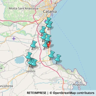 Mappa Via dell'Altea, 95121 Catania CT, Italia (6.85846)