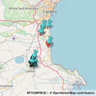 Mappa Via dell'Altea, 95121 Catania CT, Italia (8.9685)
