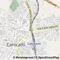 Mapa Canicattì