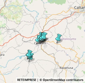 Mappa Via Girolamo Li Causi, 92024 Canicattì AG, Italia (3.76333)