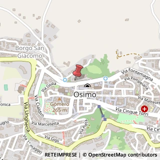 Mappa Via Fonte Magna, 9, 60027 Osimo, Ancona (Marche)