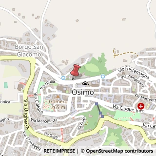 Mappa Piazza Rosselli, 11, 60027 Osimo, Ancona (Marche)