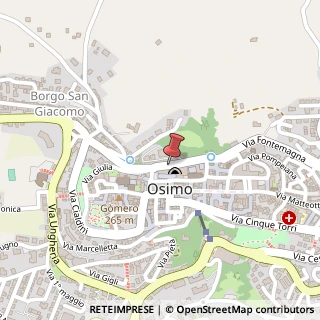 Mappa Via Fonte Magna, 25, 60027 Osimo, Ancona (Marche)