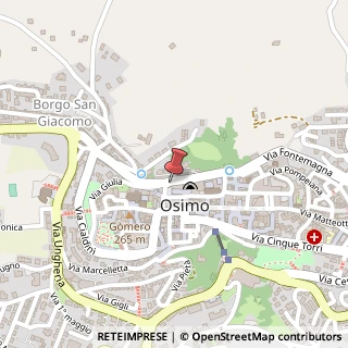 Mappa Piazza Rosselli, 8, 60027 Osimo, Ancona (Marche)