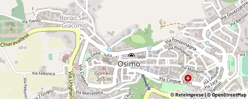 Mappa Osimo