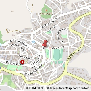 Mappa Via Guazzatore, 1A, 60027 Osimo, Ancona (Marche)